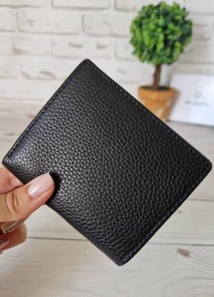 Маленький женский кошелек в черном цвете