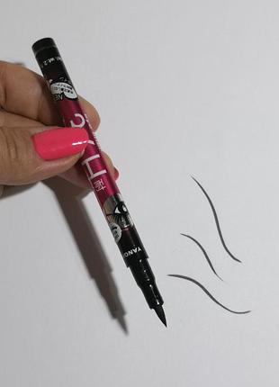 Підводка для очей водостійка чорна маркер лайнер фломастер олівець probeauty