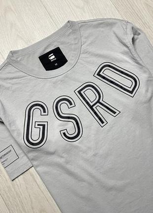 Чоловіча подовжена футболка g-star raw, розмір m2 фото