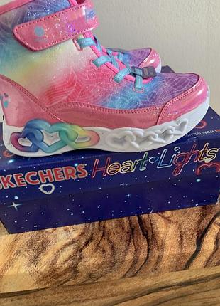 Кроссовки skechers heart lihgts