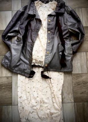Italy, couture original, костюм из кружева, топ + юбка в пол, платье8 фото