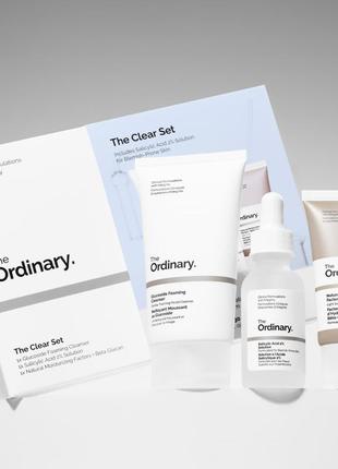 Для проблемної шкіри із саліциловою кислотою the ordinary — the clear set
