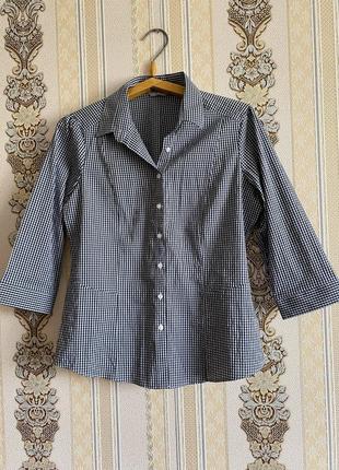 Стильна легка сорочка, сіра літня рубашка