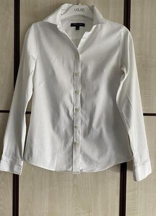 Рубашка белая коттоновая