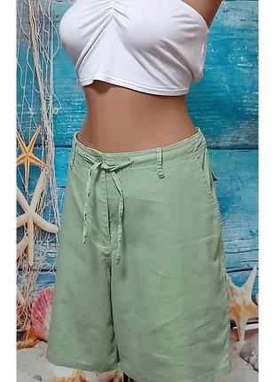 Женские шорты mia moda в составе лен + вискоза