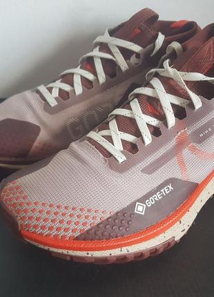 Nike react trail 4 gore tex brown red 39р.