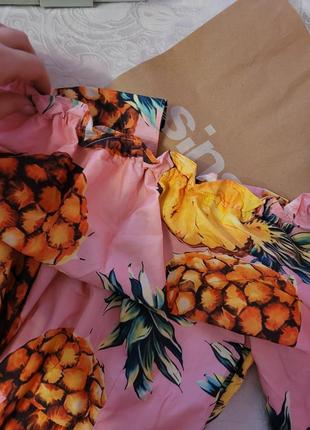 Пышное платье ананасы с-м3 фото