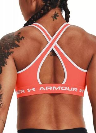 Спортивный топ under armour crossback mid bra2 фото