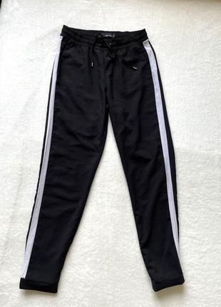 Легкие штаны джоггеры с лампасами tally weijl р. s/ xs
