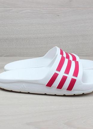 Дитячі гумові білі шльопанці adidas оригінал, розмір 32 - 33