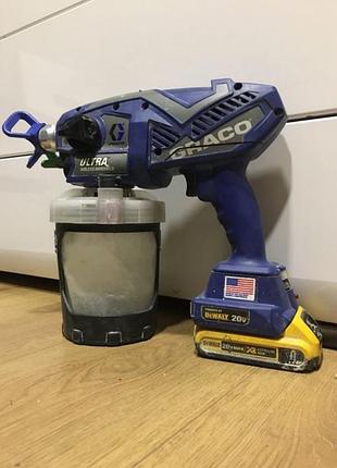 Аппарат graco ultra airless handheld аккумуляторный оригинал