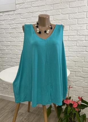 Блузка блуза натуральная ткань вискоза р 56-58 бреэд "george"