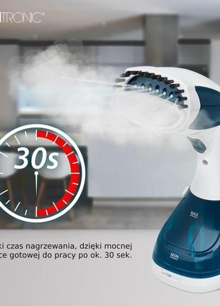 Парова щітка відпарювач для одягу clatronic db 37178 фото