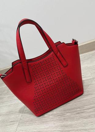 Сумка красная 4