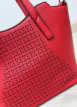 Сумка красная 3