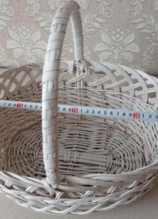 Корзина новая из лозы8 фото