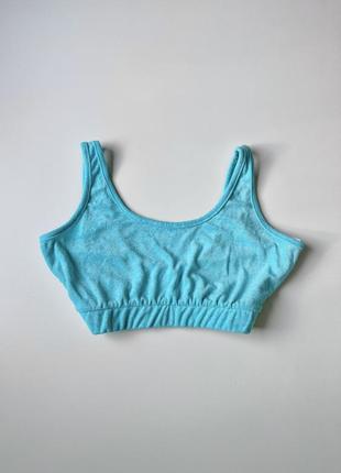 Топ полотенце🐠 бірюзового кольору primark