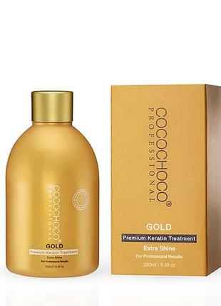 Кератин для выпрямления волос cocochoco gold ,250мл