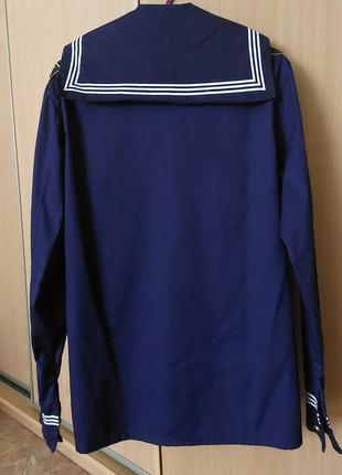 Форма курсантская морская фланка синяя новая