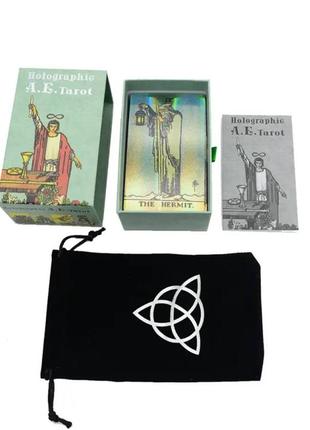Holographic галографические tarot карты таро райдер уэйт