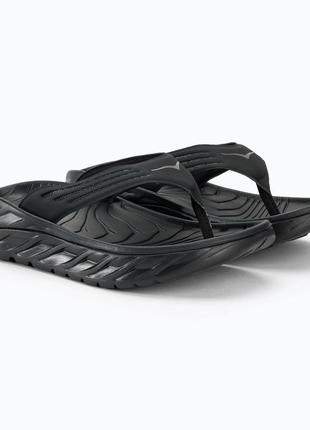 Hoka one-one "recovery" чоловічі капці/в'єтнамки на платформі