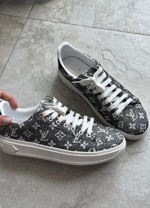 Кеди в стилі louis vuitton time out sneakers