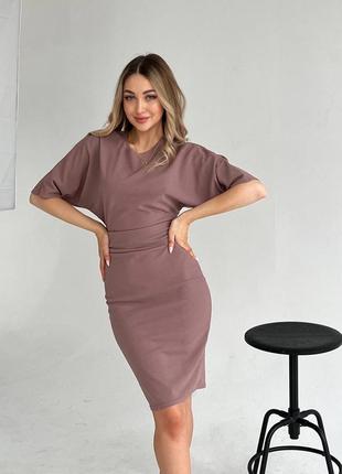 Платье с поясом 8