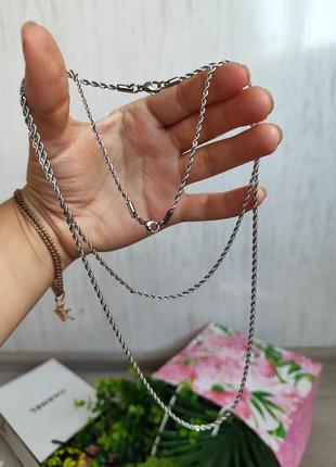 Ланцюжок срібного кольору  45 та 52 см