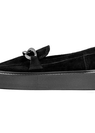 Лоферы из натуральной замші gayra, 36