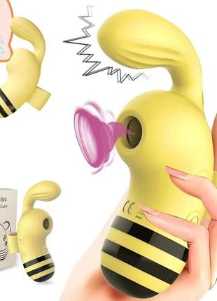 Вибратор для стимуляции клитора в форме пчелки - "honeyvibe".