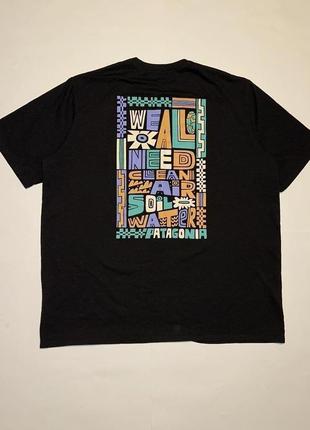 Футболка patagonia ms we all need pocket responsibili-tee black 37694-inbk4 фото