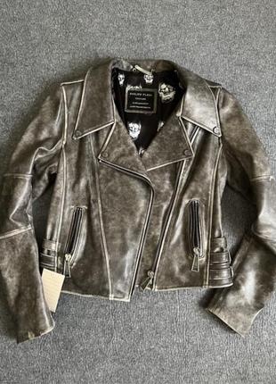 Шкіряна куртка philipp plein