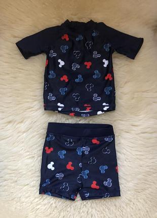 Рашгард купальный солнцезащитный костюм 62-68