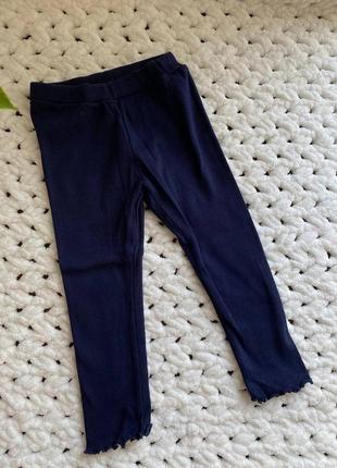 Лосини на 2/3 рочки для дівчинки / є обмін лосини в рубрик / брендовий одяг з європи / лосини дитячі нові / осінні штани