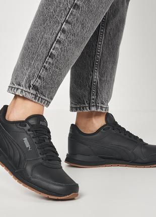 Кроссовки puma st into новые оригинал черные закрытые