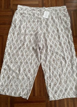 Большой размер новые брюки из тоненькой вискозы tamsy xxl 76 🇬🇧