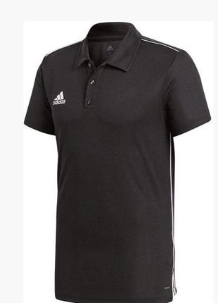 Поло adidas polo shirt core 18 black