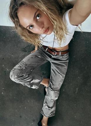 Джинси жіночі zara зара 38