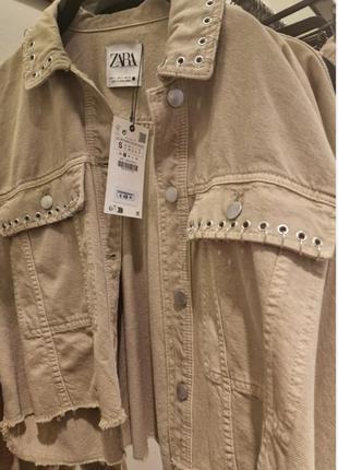 Джинсовая куртка от zara