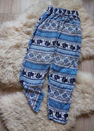 💙❤️🩵 легкі штанці слоники