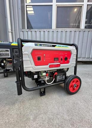 Генератор бензиновый exxtra energy gf3500 на 3.3 квт! бензиновый генератор для дома на 3.3квт!медная обмотка, запуск из ключа!