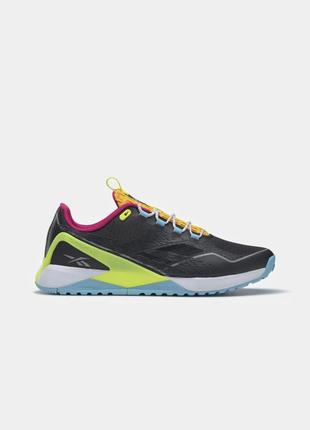 Беговые светоотталкивающие черные мужские кроссовки reebok just dance nano x1 adventure 44-45 размер