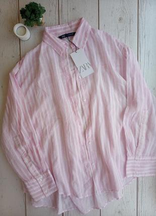 Сорочка рубашка хлопок zara7 фото
