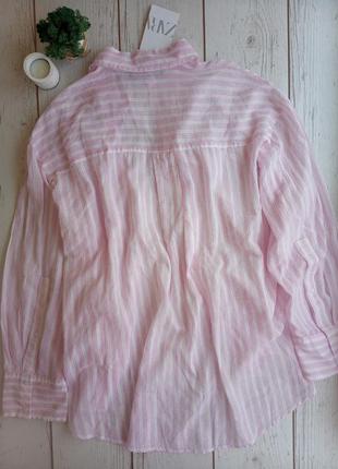 Сорочка рубашка хлопок zara10 фото