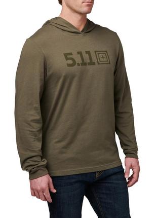 Реглан с капюшоном 5.11 tactical® 5.11 hooded long sleeve l ranger green