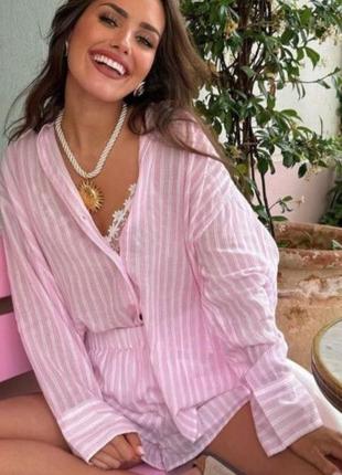 Сорочка рубашка хлопок zara6 фото