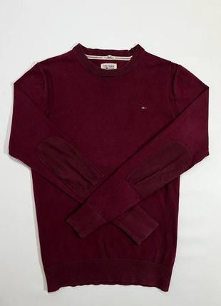 Светр tommy hilfiger чоловічий бордо