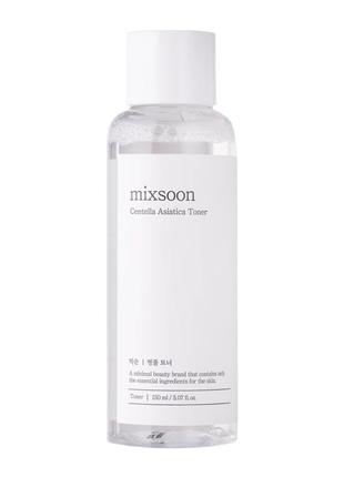 Mixsoon centella asiatica toner заспокійливий тонер для обличчя з центелою азійською