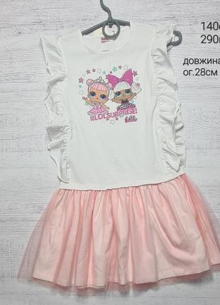 Платье на девочку 134-140см