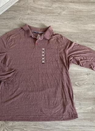 Легкий реглан светр поло